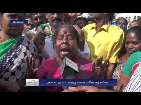 ADMK cadres cries loud for Jayalalithaa - Oneindia Tamil