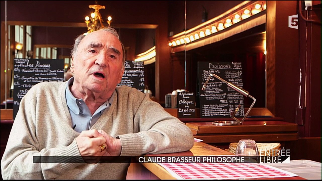 Claude Brasseur philosophe