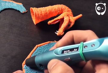 Ce pokémon Dracaufeu a été sculpté avec un stylo 3D !