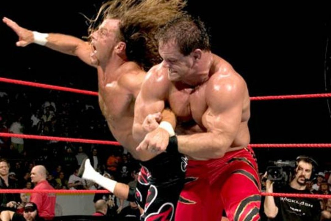 Chris Benoit vs Shawn Michaels WWE Raw 2004