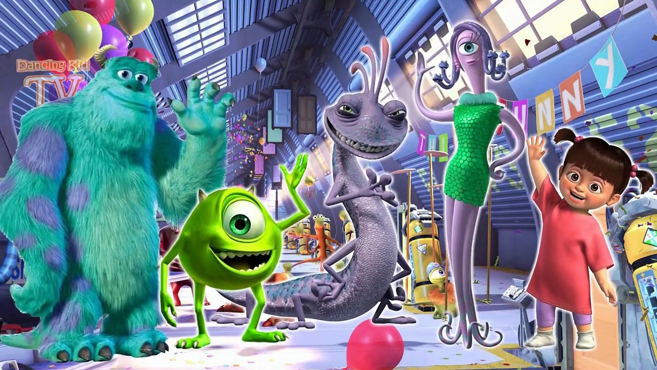Monster Inc Finger Family Nursery Rhymes Lyrics
