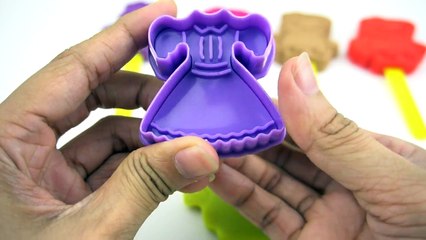 Learn Colors Play Doh   Peppa Pig ICe Cream Molds Fun & Creative For Kids