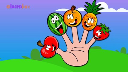 Семья палец фрукты Узнайте питомник рифмы Песня |