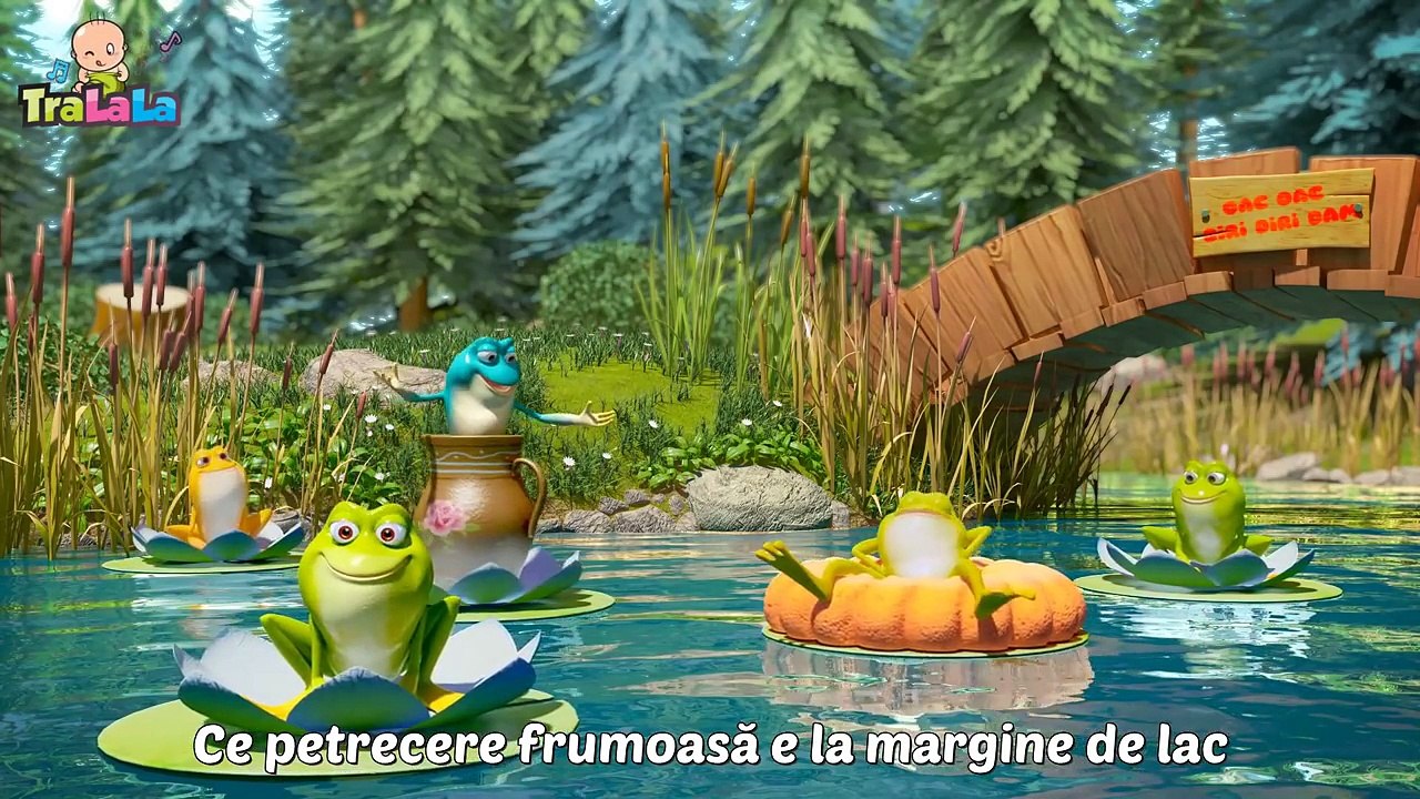 Oac, oac, diri-diri-dam (cu versuri) - Cântece pentru copii | TraLaLa