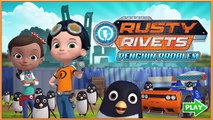 Nick Jr | Rusty Rivets Penguin Problem | Rusty Rivets Penguin Runner Rescue | Dip Games for Kids