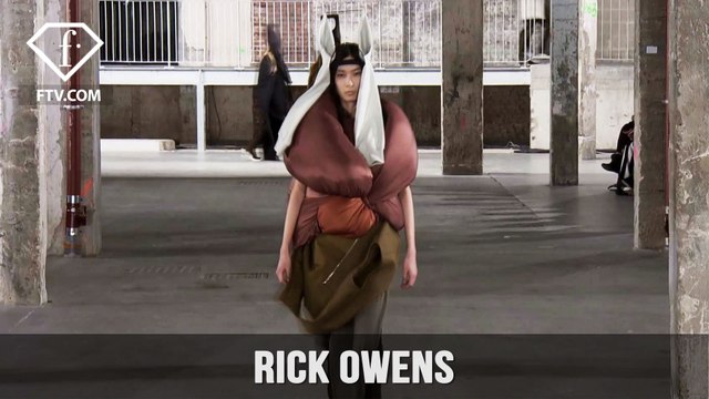 Paris Fashion Week Fall/WInter 2017-18 - Rick Owens | FTV.com