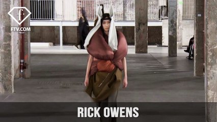 Paris Fashion Week Fall/WInter 2017-18 - Rick Owens | FTV.com