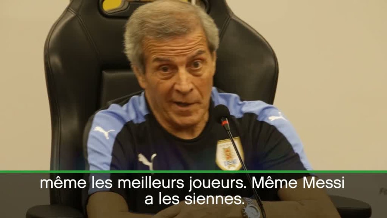 Foot - URU : Tabarez cherche la formule pour «neutraliser» Neymar