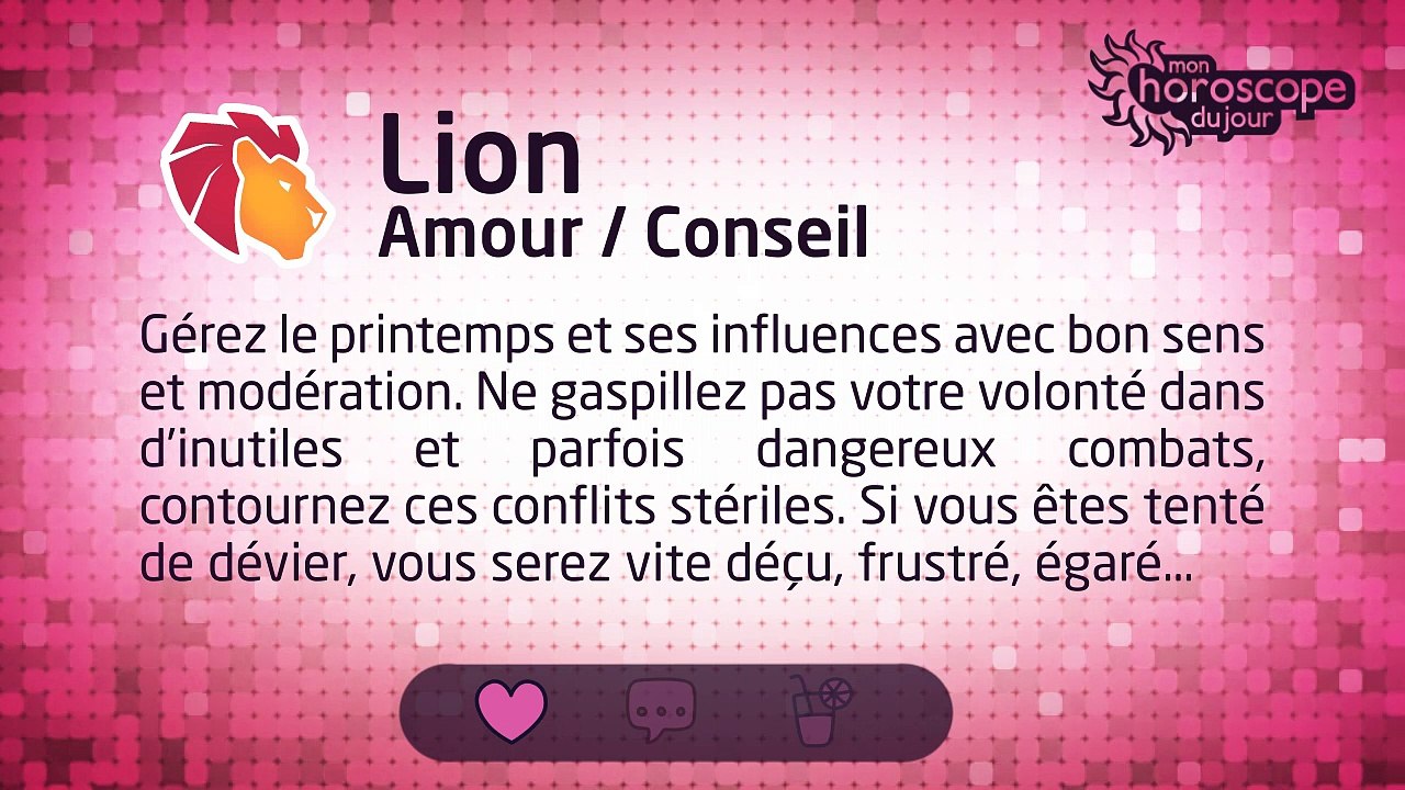Horoscope du Lion du Printemps 2017