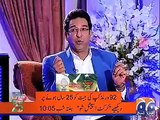 Waseem Akram Telling The Funny Story When He Was Trying to Eat Burger But Imran Khan Suddenly Came