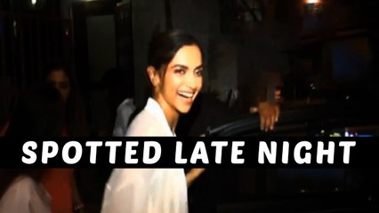 Deepika Padukone's Late Night Recording Session