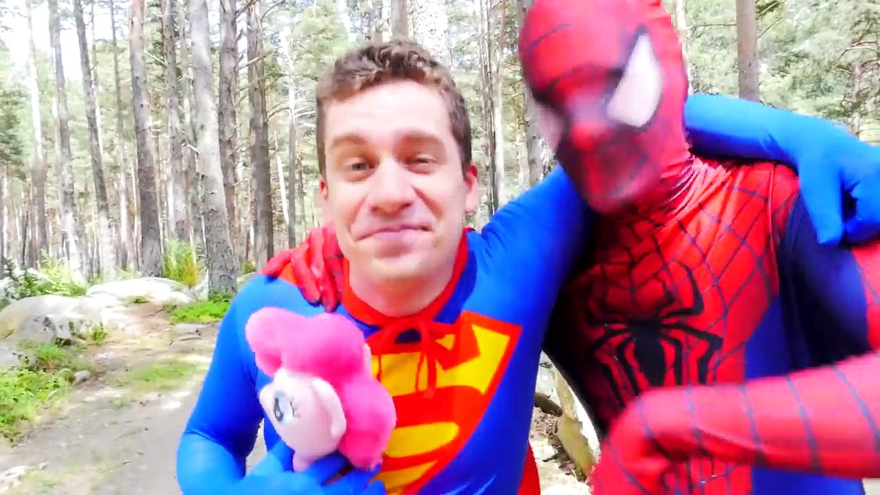 Spidergirl Booger vs Maleficent In Real Life w/ Spiderman Frozen Elsa Skeleton & Funny Sup