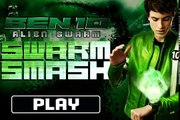 Ben 10 - Alien Swarm Smash [ Full Gameplay ] - Ben 10 Games