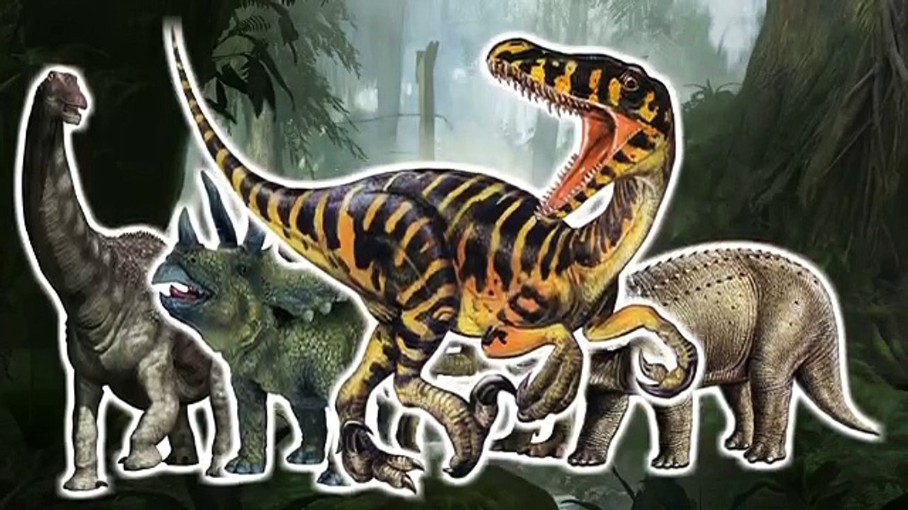 Crazy Dinosaurs 3D Finger Family Nursery Rhymes Lyrics