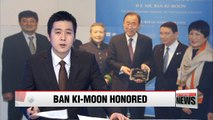 Former UN chief Ban Ki-moon wins World Tourism Organization award