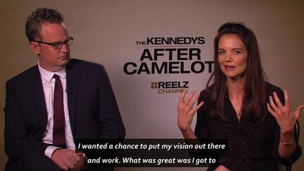 Katie Holmes talks about directing in new miniseries