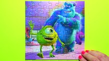 Kids Toys BeeTube - MONSTERS UNIVERSITY Disney Puzzle Games Rompecabezas Sullivan, Mike, B