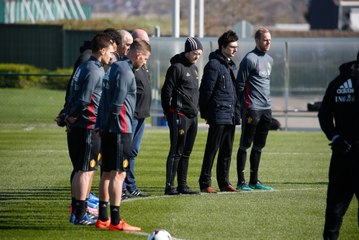 Les Diables rouges ont respecté une minute de silence