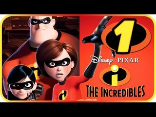 The Incredibles Walkthrough Part 1 (PS2, Gamecube, XBOX, PC) Movie Game Level 1