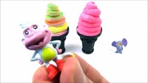 Yummy! Ice Cream Play Doh Surprises – What Toy Character will be inside