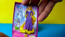 Play Doh Kinder Surprise Eggs Toys Princess Disney Frozen Elsa Hello Kitty Barbie My Littl