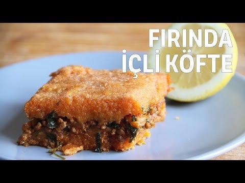 Fırında İçli Köfte Tarifi