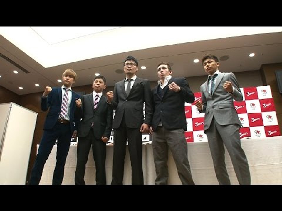 スーパーファイト4試合が決定！【K-1 WORLD GP 2015 IN JAPAN ～-60kg初代王座決定トーナメント～】 K-1 Press Conference