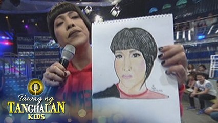Tawag ng Tanghalan Kids: Vice Ganda receives a drawing from Madlang people