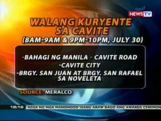 BT: Power interruption (July 29-30, 2012)