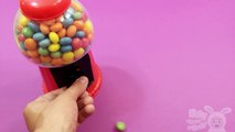 Learn Colours with Gumball Candy Machine! Dubble Bubble Gum Party! Lesson 3