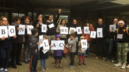 Manifestation de parents d'élèves