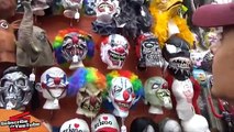 Killer Clown Halloween Prank Gone Seriously Wrong - (Scariest Clown Caught)
