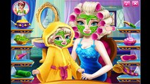 Эльза мамочка реальная макияж замороженные видео Игры для Дети