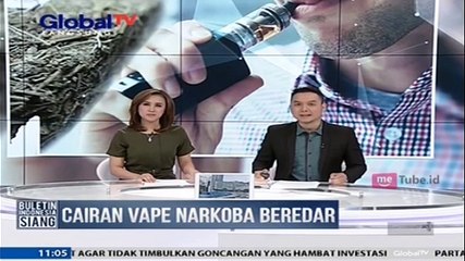 Polisi Tangkap Pengedar Cairan Vape Ganja