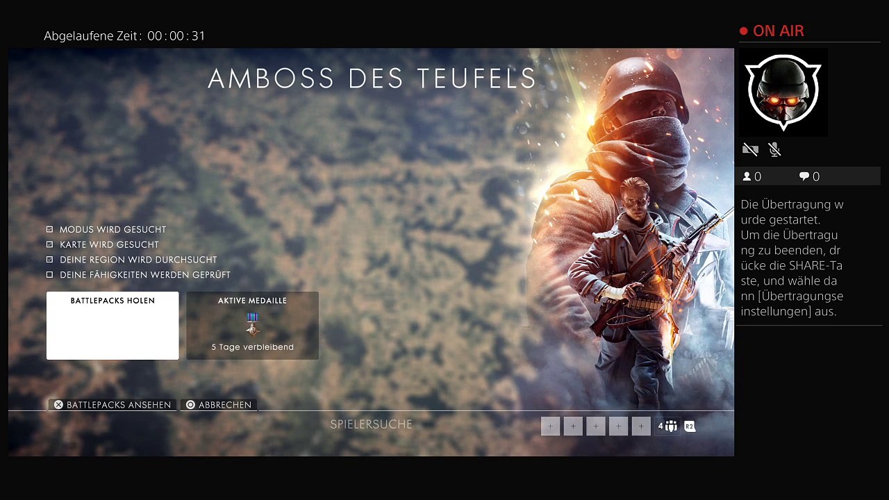 Battlefield 1 - Amboss des teufels/Live (2)
