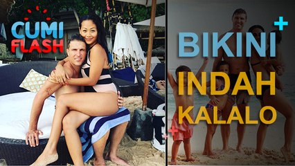 Berbikini, Indah Kalalo Dipangku Suami - CumiFlash 22 Maret 2017