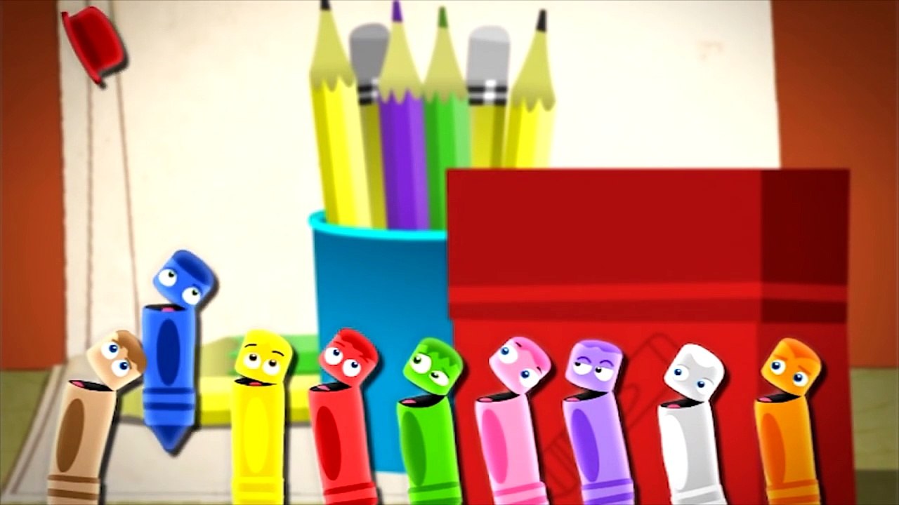 Tomatoes, Apples and Strawberries | Red | Learn the Color Red | Color Crew | BabyFirstTV W