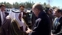 Cumhurbaşkanı Erdoğan, Kuveyt Emiri El Sabah'ı Esenboğa Havalimanı'ndan Uğurladı