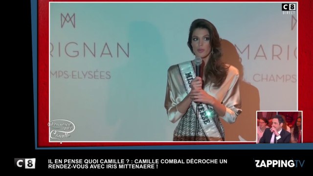 Iris Mittenaere : Camille Combal gagne un diner en tête-à-tête avec Miss Univers (vidéo)