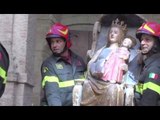 Camerino (MC) - Terremoto, recupero opere nel Museo Diocesano (22.03.17)
