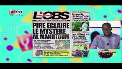 REPLAY - Revue de Presse - Pr : MAMADOU MOUHAMED NDIAYE - 22 Mars 2017
