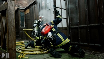 Simulation d'incendie à la Cathédrale de Strasbourg