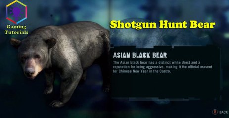 Far Cry 3 Gameplay Part 92 - Path Of The Hunter 2 - Shotgun Hunt Bear