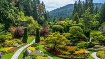 Most Beautiful Flower Gardens in Canada, Butchart Gardens | Garden Landscaping Design Idea