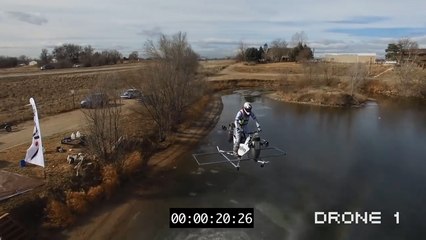 Le premier jetski volant.