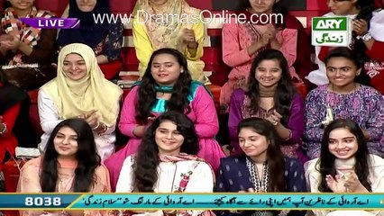 Iqrar ul Hasan's cute son Pehlaj singing Dil Dil Pakistan in Live morning Show