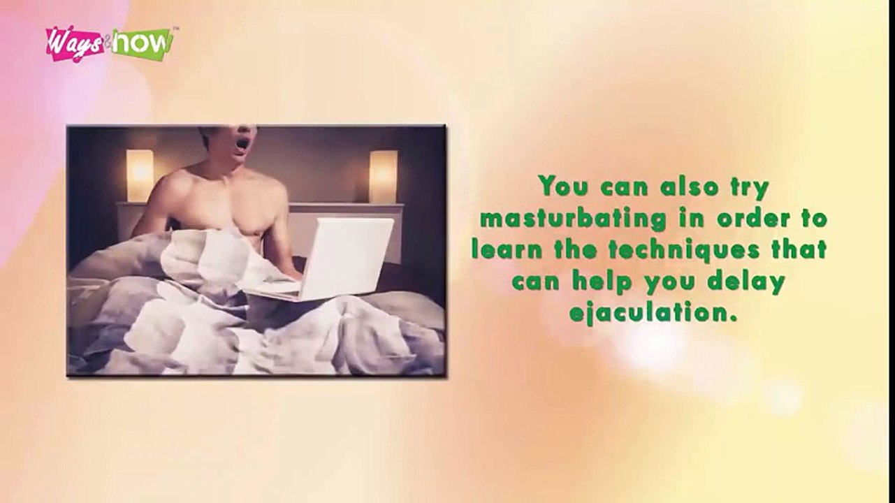 How to Avoid Fast Orgasm for Men
