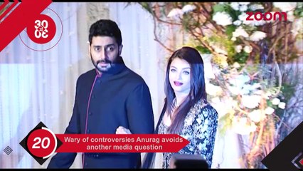 Anurag Avoids Media Questions,Vidya Pleased With The Response To Begum Jaan's Trailer