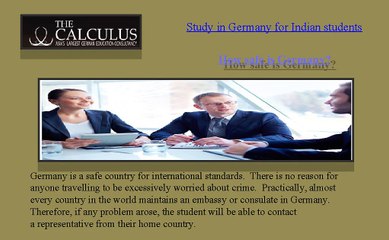 Study in Germany for Indian_students