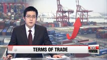 S. Korea's terms of trade worsens for second straight month